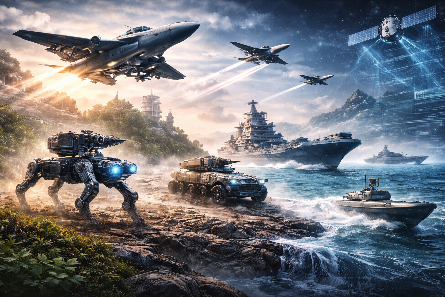 The Future of Unmanned Warfare | Autonomous Defence & Drone Combat