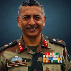 Maj Gen Ashok K Dhingra, SM